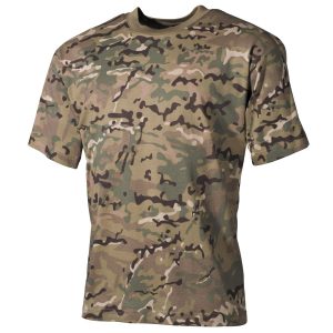 US T-Shirt, Short-Sleeved, Multicam
