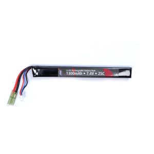 Soft Air Batterij 7.4V - 1300mAh Li-Po S-Stick
