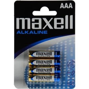 Batterij 4st Maxwell