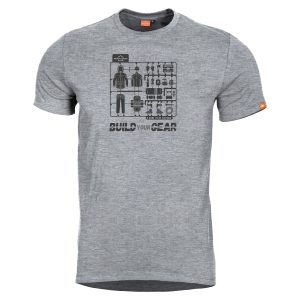 Ageron "Build Your Gear" T-shirt Melange