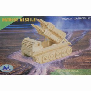 Houten 3D Puzzle "Patriot Missile"