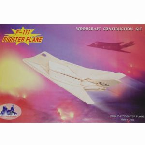 Houten 3D Puzzle "F-117 Fighter Plane"