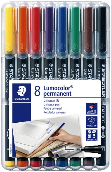 8 Lumocolor Permanent F 8 Lumocolor Permanent F