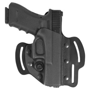 Outside Polymer and Leather Pancake Holster Glock 17/22