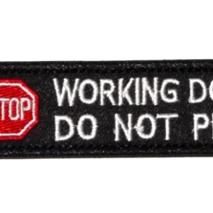 Hondenpatch WORKING DOG DO NOT PET