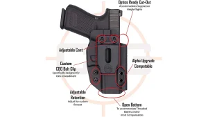 C&G IWB Covert Kydex Holster S&W M&P 9 Right
