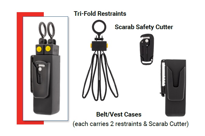 Officer Set 1 Trifold + Case + Cutter Officer Set 1 Trifold + Case + Cutter