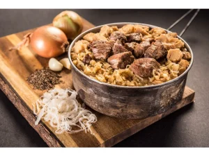 Pro-Ration Main Meal - Ready-To-Eat - Pork with dumplings and cabbage
