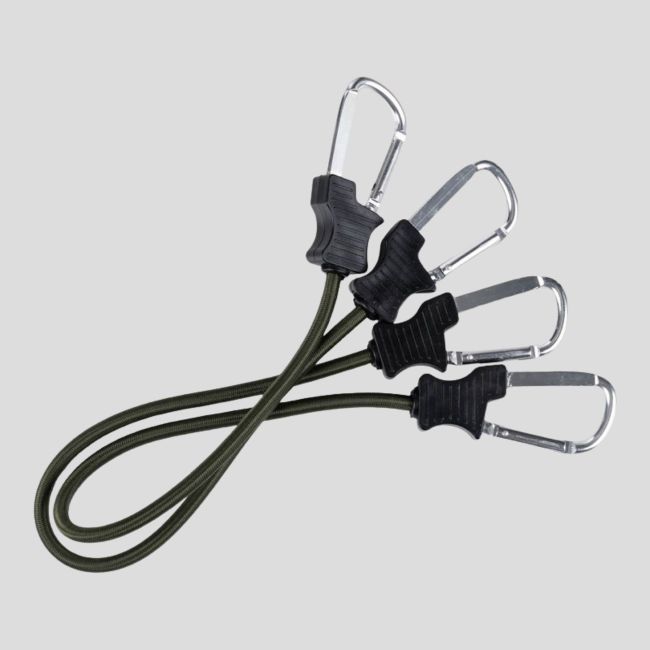Carabiner Bungee Cords met karabijnhaken 90 cm Carabiner Bungee Cords met karabijnhaken 90 cm