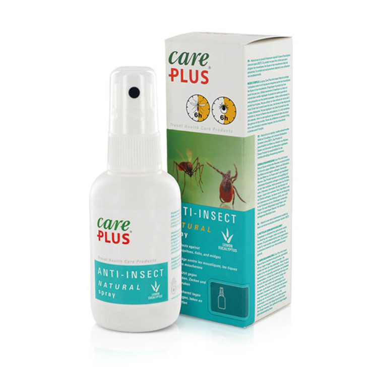 Care Plus Anti-Insect Natural Spray met eucalyptusolie 60 ml care plus anti-insect natural spray van Care Plus